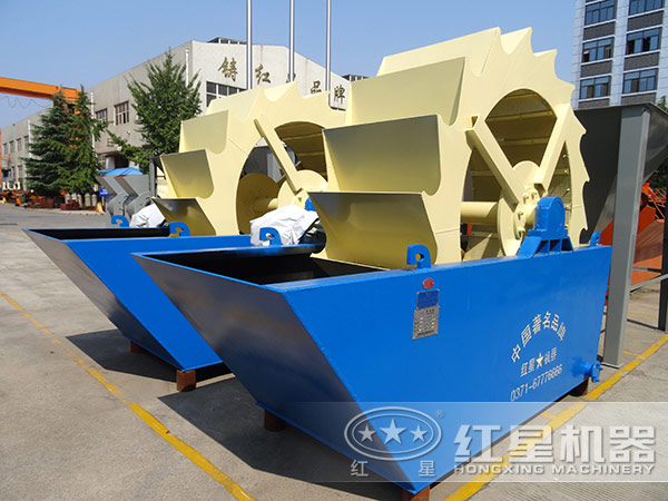 單葉輪式洗砂機(jī)，占地小，處理量小