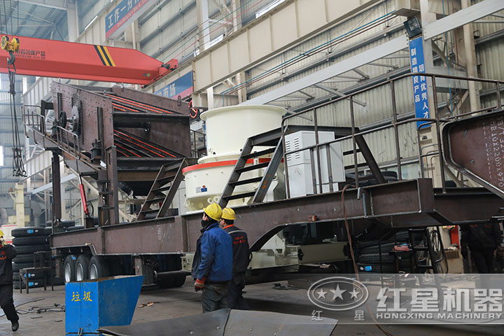 流動制砂機(jī)生產(chǎn)車間 流動制砂機(jī)生產(chǎn)車間